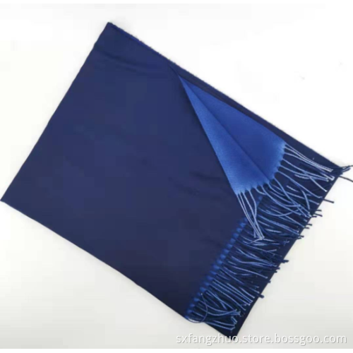 knit plain color 100% cashmere winter snood scarf